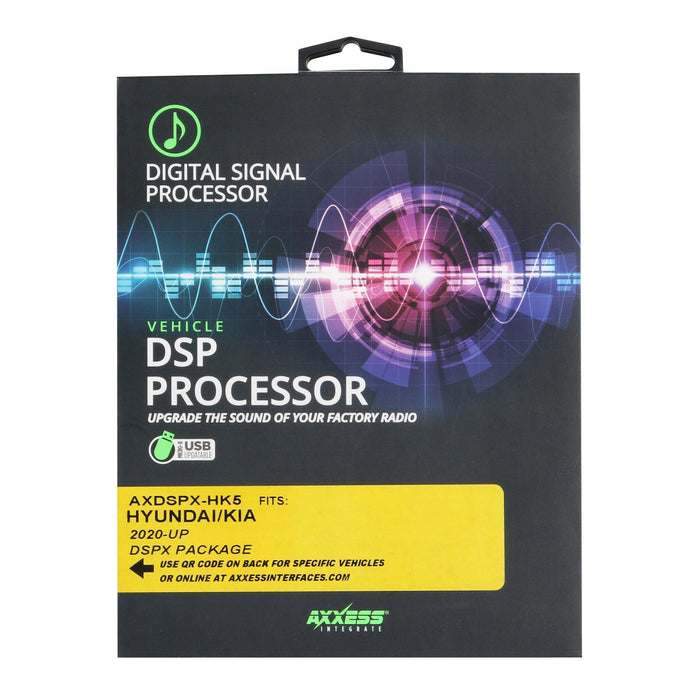 Axxess AXDSPX-HK5 DSP Interface with Amplifier Bypass Harness for Select Hyundai/KIA 2020-Up