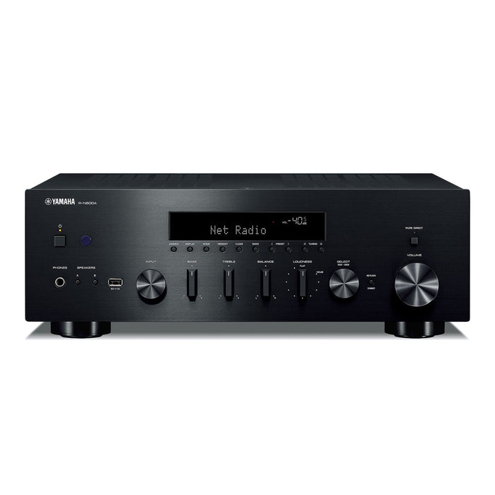 Yamaha R-N600A 2.1-Channel Network Stereo Amplifier with Wi-Fi, Bluetooth, Apple AirPlay2, MusicCast