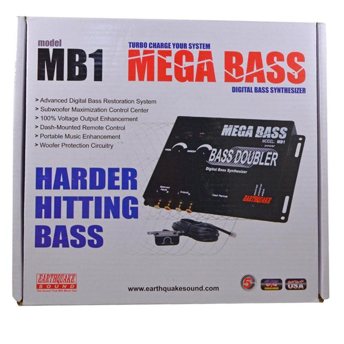 Earthquake Sound MB1 Car Audio MEGA Bass Digital Bass Synthesizer