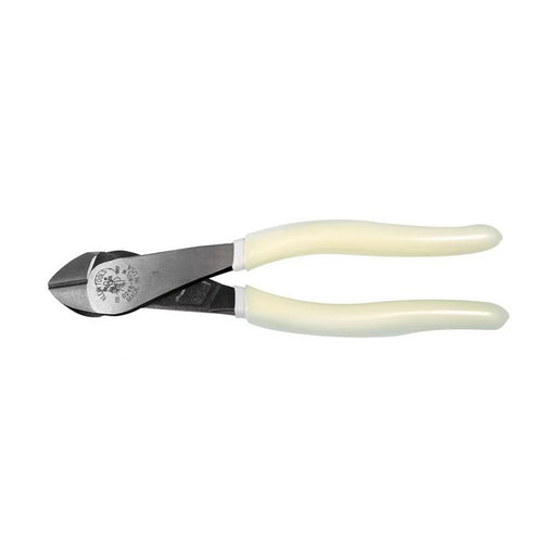 Klein Tools D248-8-GLW Diagonal Cutting Pliers Angled, Hi-Viz, 8-Inch
