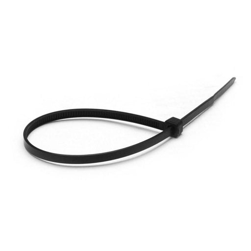 The Install Bay BCT11 Black 11" Cable Zip Ties 50 Lb (100/pack)