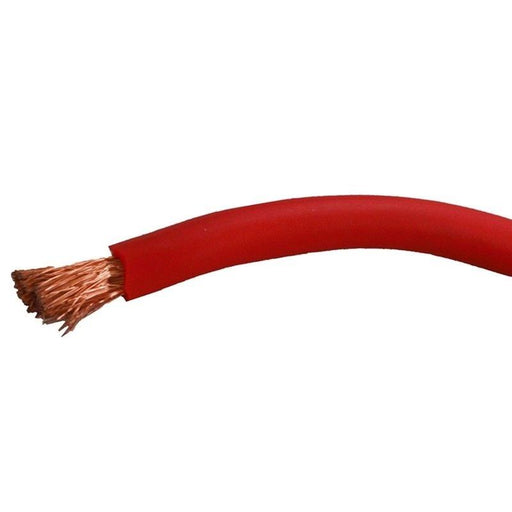 4 Gauge 25 Feet High Performance Amplifier Power Cable (Red)