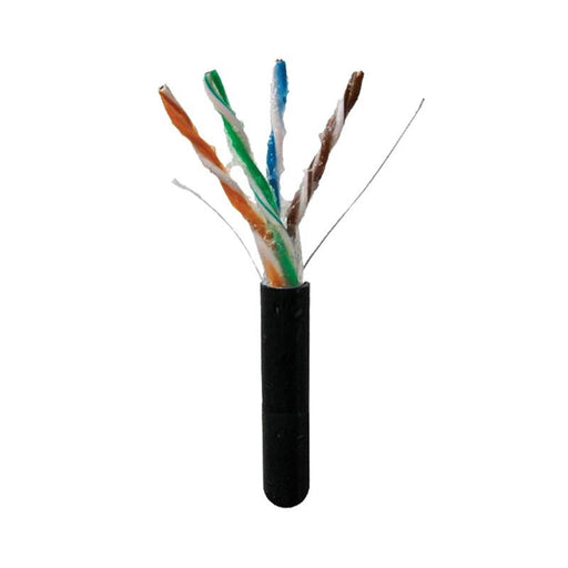 Cat5e 1000FT UTP Ethernet Cable Direct Burial w/ Gel 24AWG Bare Copper