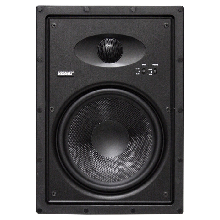 Earthquake Sound EWS800 500 Watts Max 8 inch 8 Ohm Edgeless In-Wall Speaker (Pair)