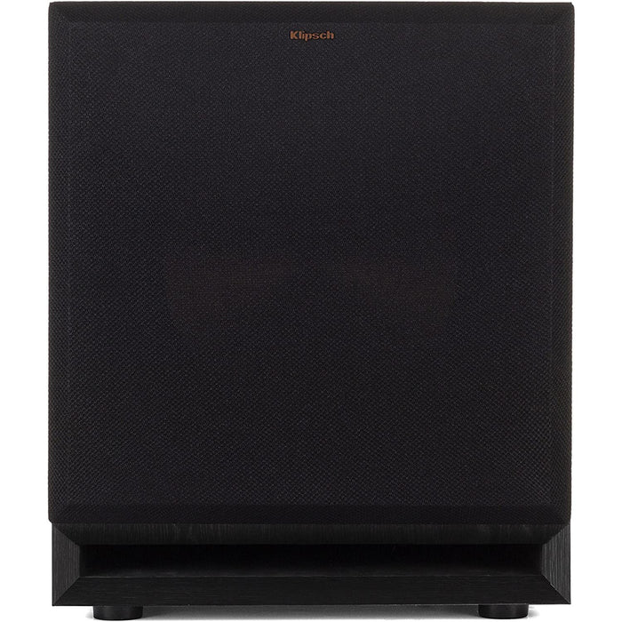 Klipsch SPL-120 12" 600 Watts Home Audio Powered Subwoofer with Built-In Class D Amplifier Black