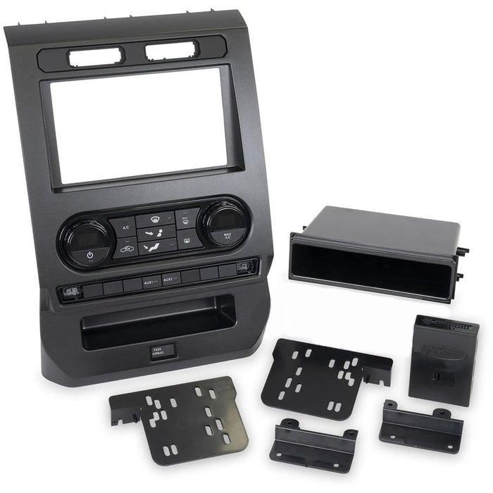 Metra 99-5849CH Single or Double DIN Dash Kit For Ford F-150 2015