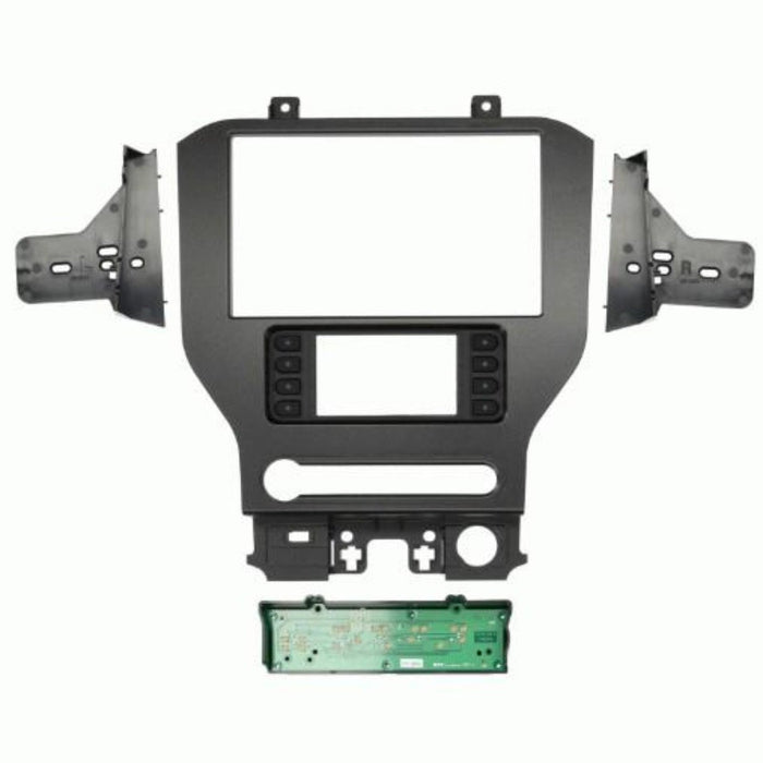 2015 mustang double din store dash kit