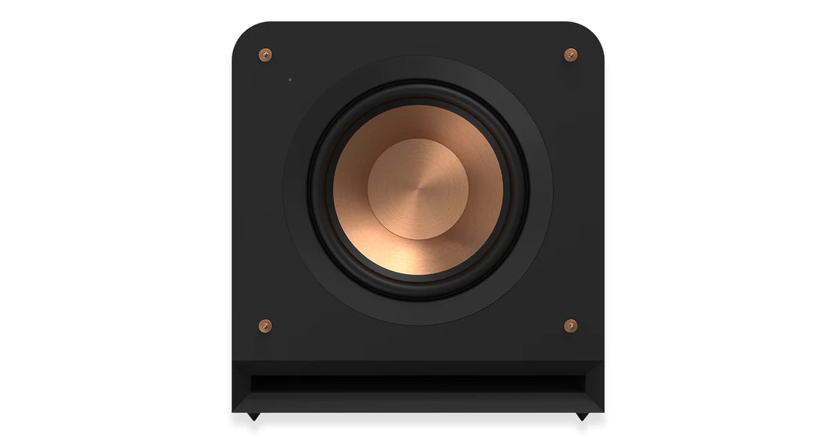 Klipsch RP-1000SW 10" 600W Home Audio High Excursion Powered Subwoofer with Built-In Amplifier