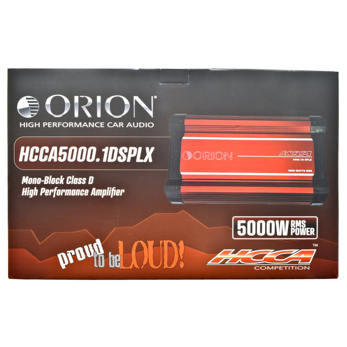 Orion HCCA5000.1DSPLX HCCA Competition Class D Monoblock Amplifier 10000 Watts Max